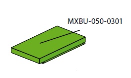 Ізоляція верхньої частини 3 TXN110 - MXBU-050-0301-RAL6018